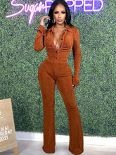 Trajes de pantalón de terciopelo coreano de dos piezas